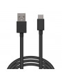 Delight 2m fekete USB Type-C adatkábel