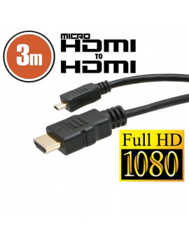 Delight 3m 1.3b HDMI - micro HDMI kábel