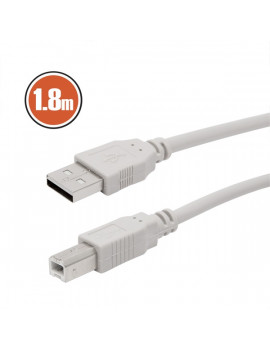 Delight USB 2.0 A - B 1,8m kábel