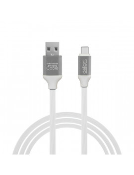 Delight USB Type-C 2,1A 1m fehér adatkábel
