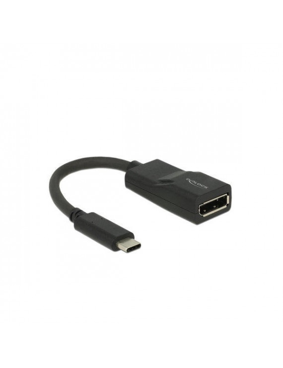 Delock 62748 USB Type-C apa - DisplayPort anya (DP váltakozó mód) 4K adapter