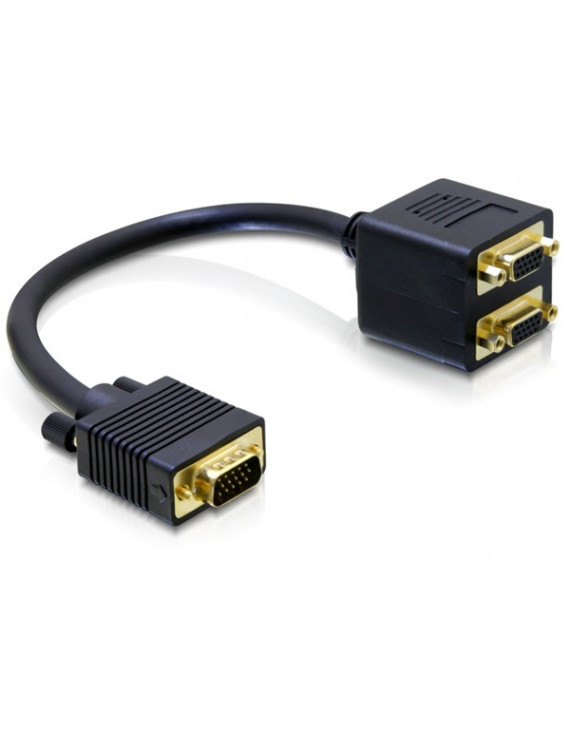 Delock 65060 VGA apa - 2xVGA anya adapter