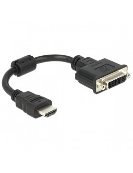 Delock 65327 HDMI apa - DVI 24+1 anya 20cm adapter