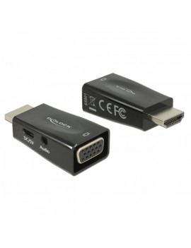 Delock 65901 HDMI-A apa > VGA anya audió adapter