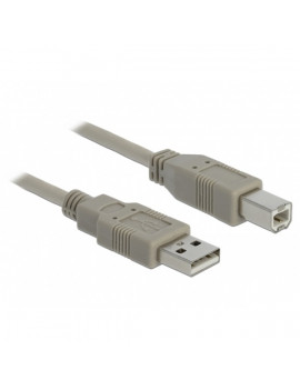 Delock 82216 USB 2.0 A-B apa/apa 3m kábel