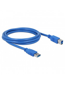 Delock 82434 USB 3.0 A-B apa/apa 2m kábel