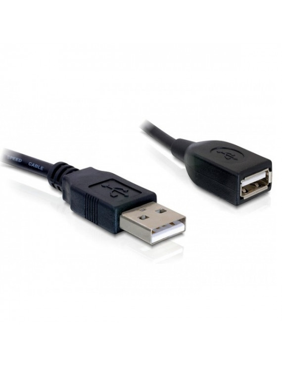 Delock 82457 USB 2.0 A-A 15cm apa-anya hosszabbítókábel