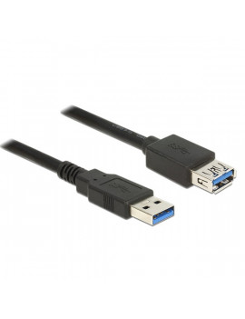 Delock 85055 USB 3.0 A-apa > USB 3.0 A-anya 1,5m hosszabbító kábel