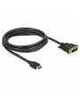 Delock 85654 HDMI - DVI 24+1 kétirányú 2m kábel