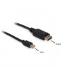 Delock Mini Displayport - Displayport kábel 1,8m