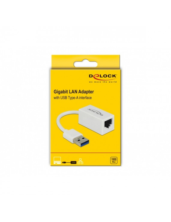 Delock SuperSpeed USB-A 3.1 Gen 1 > Gigabit LAN adapter