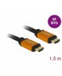 Delock Ultra nagy sebességű 48Gbps 8K 60Hz 1,5m HDMI kábel