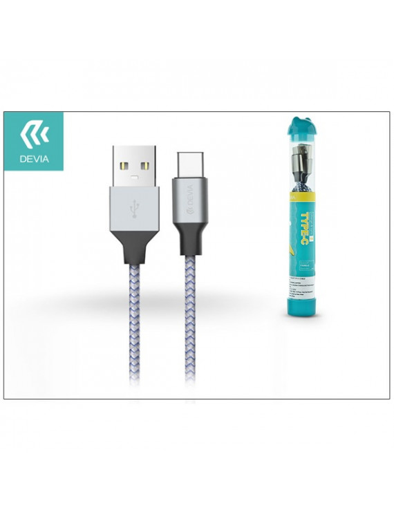 Devia ST304330 TUBE USB Type-C textil kábel