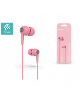 Devia ST310454 Kintone mikrofonos rózsaszín fülhallgató