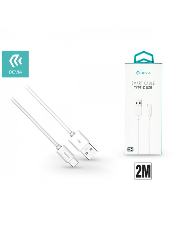 Devia ST312038 Smart 2m fehér Type-C kábel
