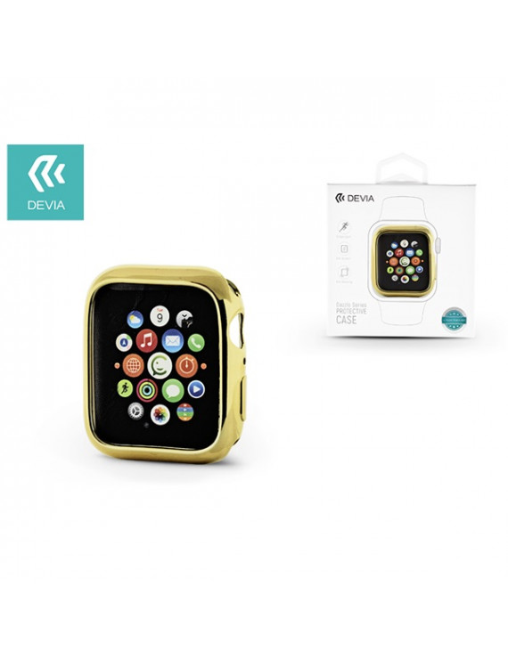 Devia ST323966 Apple Watch 4 40mm arany védőtok