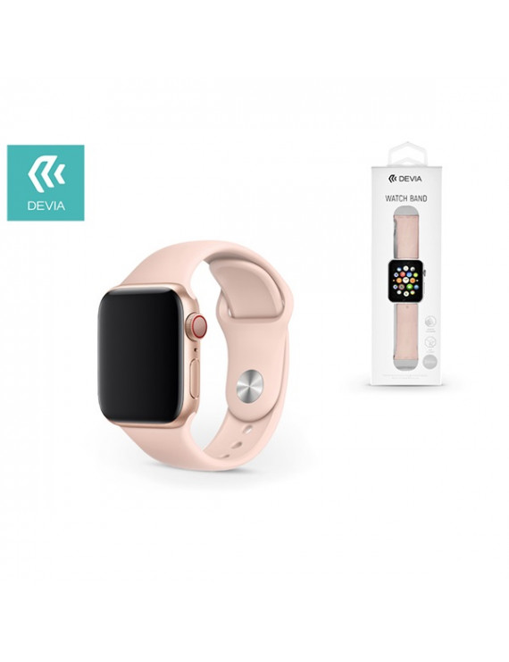 Devia ST324840 Devia 40mm iWatch rózsaszín óraszíj