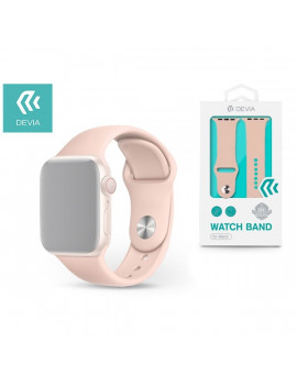 Devia ST324932 Apple Watch pink sport óraszíj