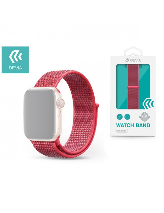 Devia ST325205 Apple Watch hibiszkusz sport óraszíj