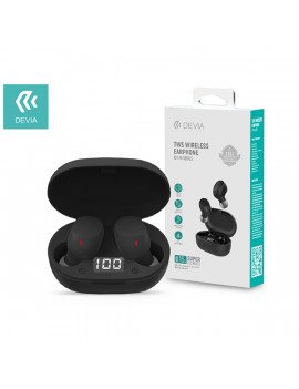 Devia ST351013 Bluetooth v5.0 Joy A6 Series TWS with Charging Case - fehér sztereó headset