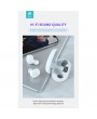 Devia ST351013 Bluetooth v5.0 Joy A6 Series TWS with Charging Case - fehér sztereó headset
