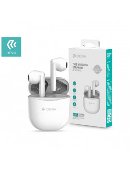 Devia ST351075 Bluetooth v5.0 Joy A10 Series TWS with Charging Case - fehér sztereó headset
