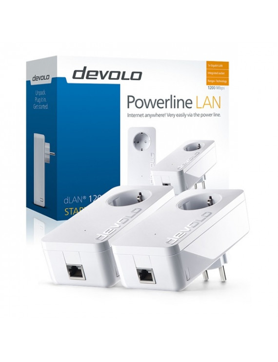 Devolo D 8382 dLAN 1200+ Starter Kit Powerline