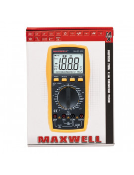Maxwell 25306 digitális multiméter Induktivitás méréssel