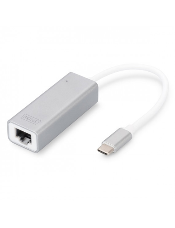 DIGITUS vezetékes USB Type-C Gigabit Ethernet Adapter