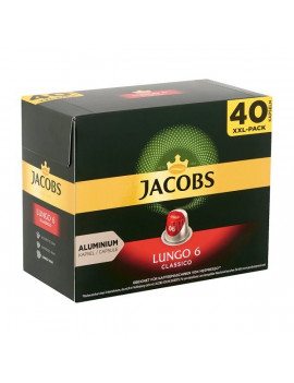 Douwe Egberts Jacobs Lungo 6 Classico Nespresso kompatibilis 40 db kávékapszula