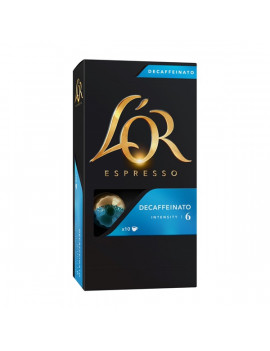 Douwe Egberts L`OR Decaffeinato Nespresso kompatibilis 10 db kávékapszula