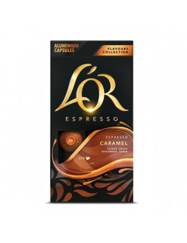 Douwe Egberts L`OR karamellás Nespresso kompatibilis 10db kávékapszula
