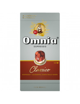 Douwe Egberts Omnia  Classico Nespresso kompatibilis 10 db kávékapszula