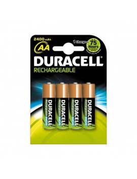 Duracell AA 2500mAh előtöltött ceruza akkumulátor 4db/bliszter