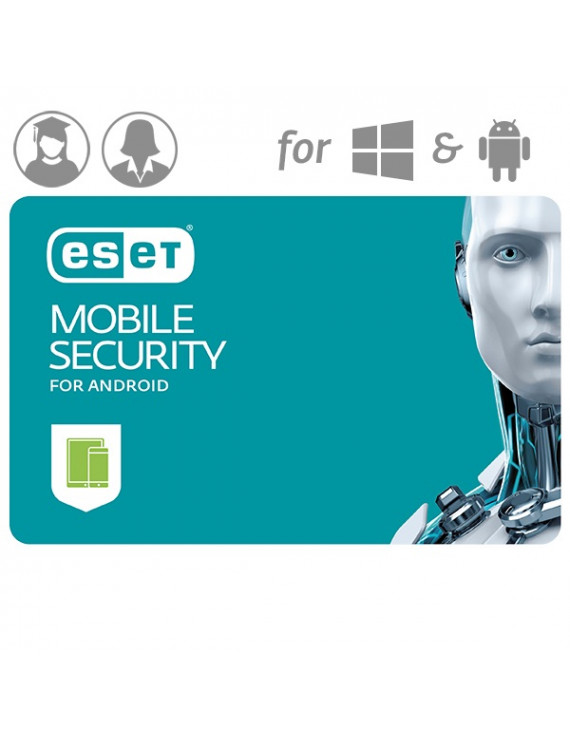 ESET Mobile Security for Android hosszabbítás Tanár-Diák HUN 3 Felhasználó 2 év online vírusirtó szoftver