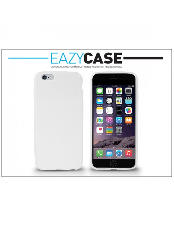 Easycase DZ-412 iPhone 6 fehér szilikon hátlap