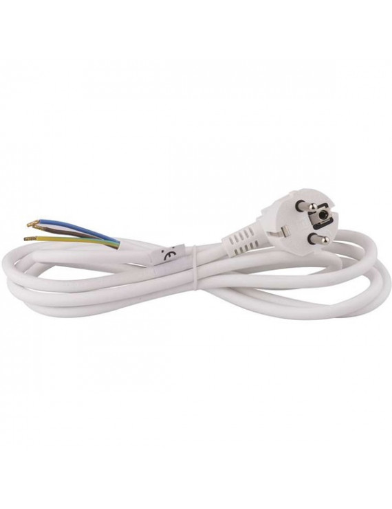 Emos S14322 Flexo 2 méter 3×1,5mm2 fehér szerelhető hálózati kábel
