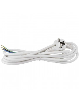 Emos S14323 Flexo 3 méter 3×1,5mm2 fehér szerelhető hálózati kábel