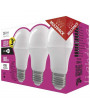 Emos ZQ5141.3 CLASSIC A60 9W E27 806 lumen természetes fehér LED izzó 3db/csomag