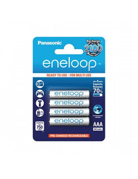 Panasonic Eneloop AAA 750mAh mikro ceruza akkumulátor 4db/bliszter