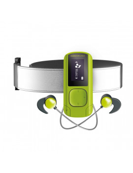 Energy Sistem EN 447244 Clip Sport Bluetooth-os 16GB zöld MP3 lejátszó
