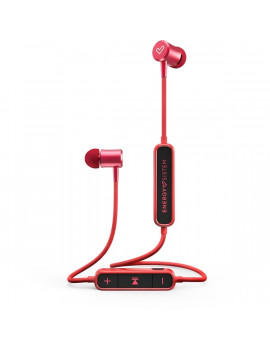 Energy Sistem EN 449163 Earphones BT Urban 2 Bluetooth mikrofonos piros fülhallgató