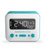 Energy Sistem EN 450725 Clock Speaker 2 Bluetooth kék - fehér ébresztőórás hangszóró