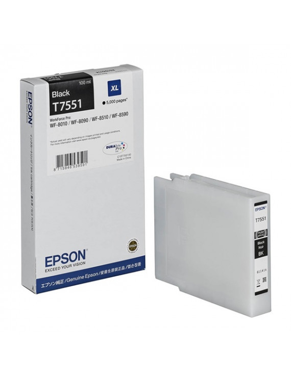 Epson T7551 5K XL fekete tintapatron