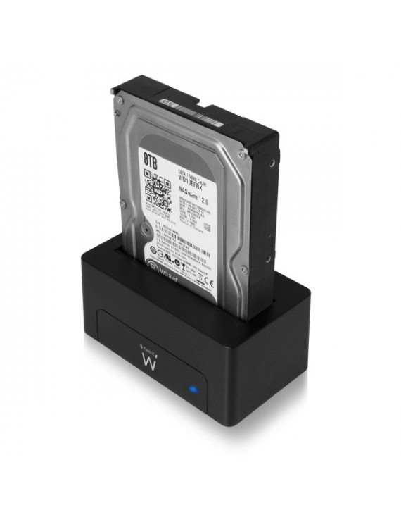Ewent EW7012 USB 3.1 SATA fekete dokkoló állomás