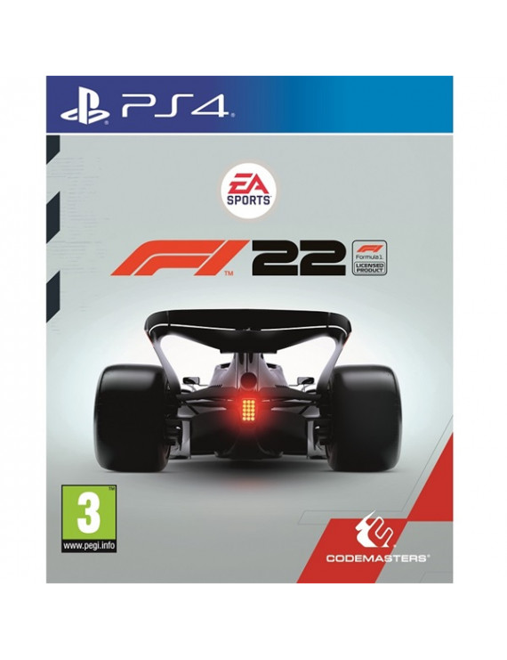 F1 22 PS4 játékszoftver