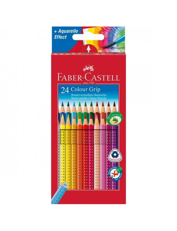 Faber-Castell Grip 2001 24db-os vegyes színű színes ceruza