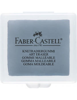 Faber-Castell műanyag dobozos szürke gyurmaradír
