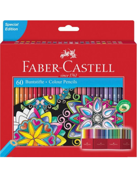 Faber-Castell 111260 60db-os vegyes színű színes ceruza