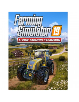 Farming Simulator 19 Alpine Farming DLC PC játékszoftver